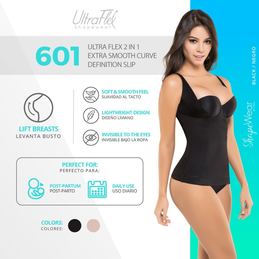Curve Definition Tank Slip - Style 601